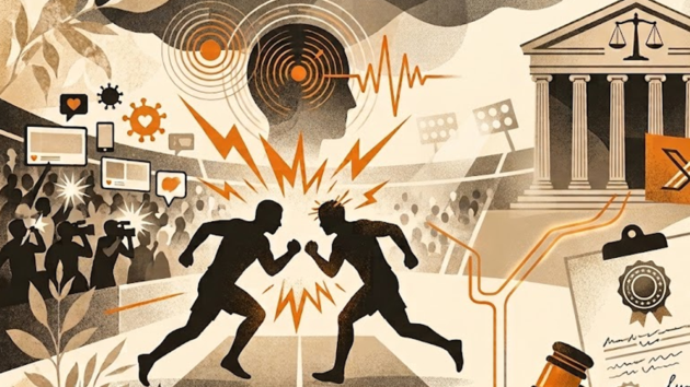 Combat Sport 'Run It Straight' Collides with the Court